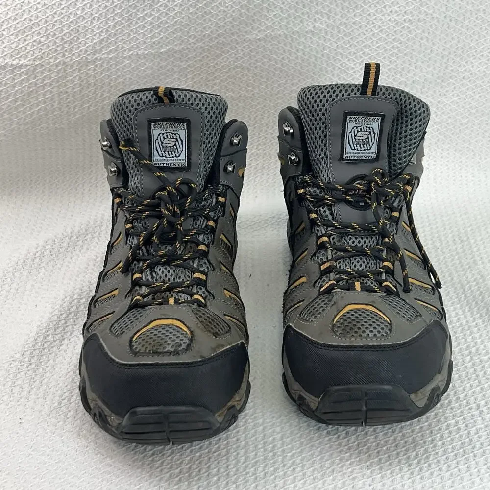 Skechers Work Relaxed Fit Waterproof EH Safety Boots Men’s 11 Slip Resistant